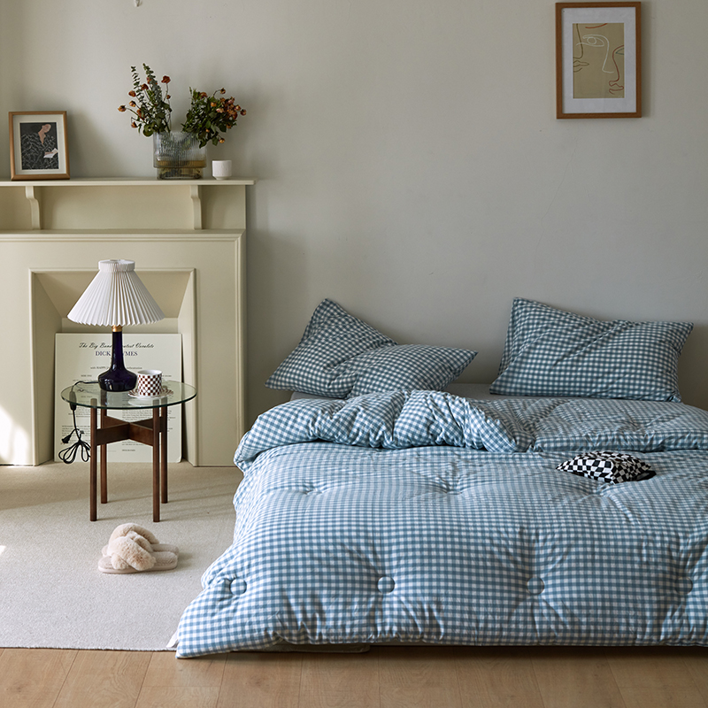 洁丽雅良品全棉暖阳被200*230CM    单位：（床） 宝石蓝